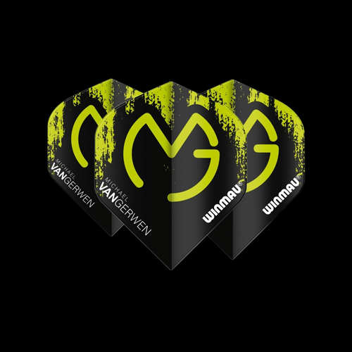 Przejdź do produktu Piórka dart MvG Green & Black 6900.234 Winmau