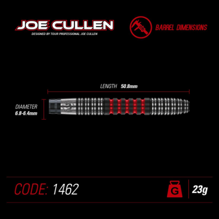 Joe Cullen lotki Winmau