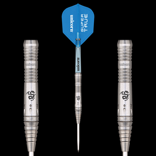 Przejdź do produktu SUPER TRUE blue 26 g Unicorn lotki dart steeltip