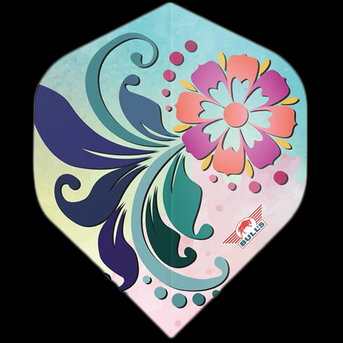 Przejdź do produktu Piórka dart Smoke Flora ZINA 50938 Bulls