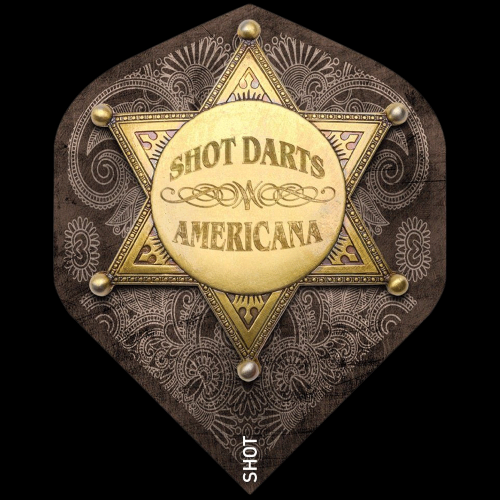 Przejdź do produktu  Piórka dart Americana Tin SF5415 Shot