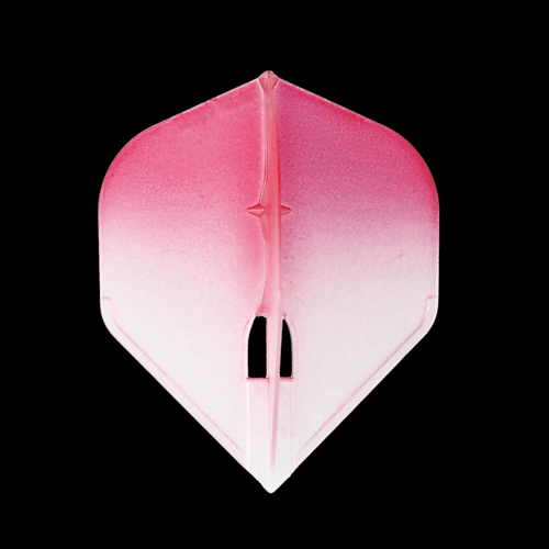 Przejdź do produktu Piórka dart Two Tone L3PRO Shape Clear/Red L-Style 