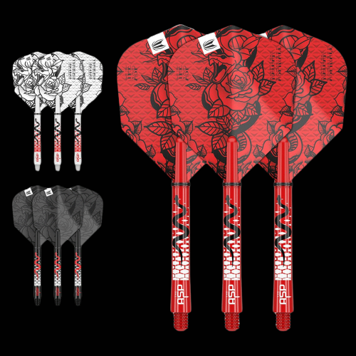 Przejdź do produktu Shafty i piórka Nathan Aspinall INK Medium Target