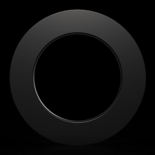 Przejdź do produktu Bull's Plain PU czarny Ring na tarczę dart