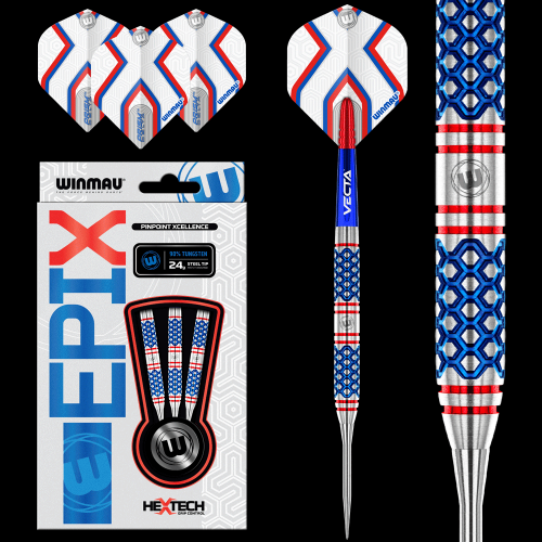 Przejdź do produktu Epix 24 g Winmau Lotki do darta steeltip
