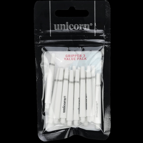 Przejdź do produktu Zestaw GRIPPER 3 short white Unicorn shafty nylonowe 15 szt