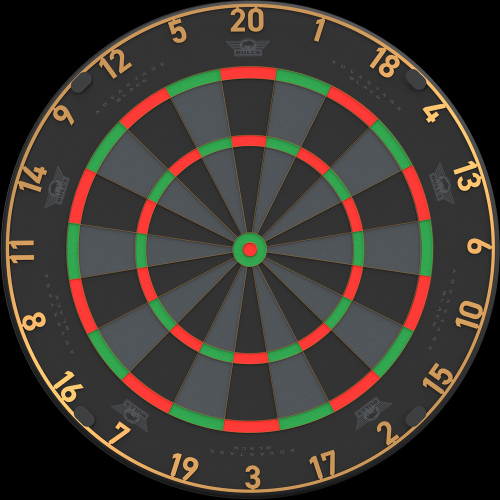 Przejdź do produktu Advantage Black Bull's Tarcza Dart Sizalowa