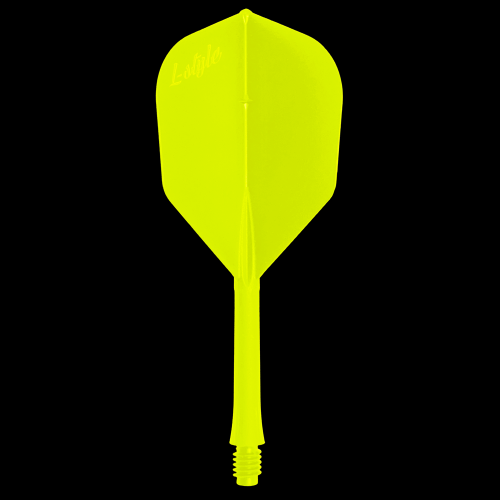 Przejdź do produktu BarFlight Neon Yellow L-Style system shaftów z piórkami 