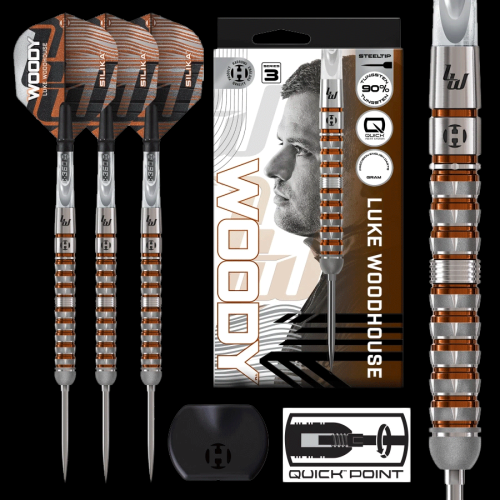 Przejdź do produktu LUKE WOODHOUSE SERIES 3 23 g lotki dart steeltip 